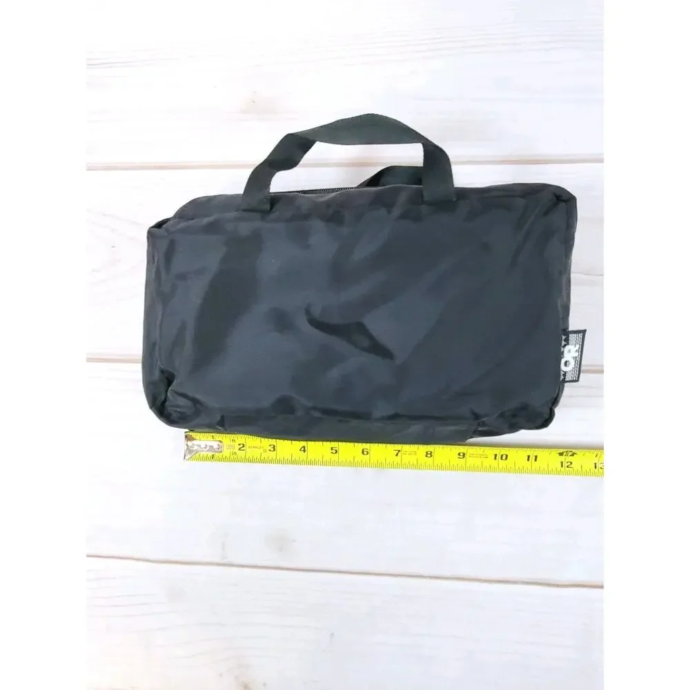 Vintage Outdoor Research Travel Pouch Medium Made In USA Travel Bag Black
